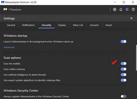 Image result for Malwarebytes Rootkit Scan