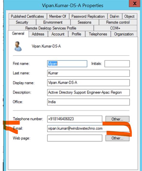 Toradh íomhá ar Domain User Creation