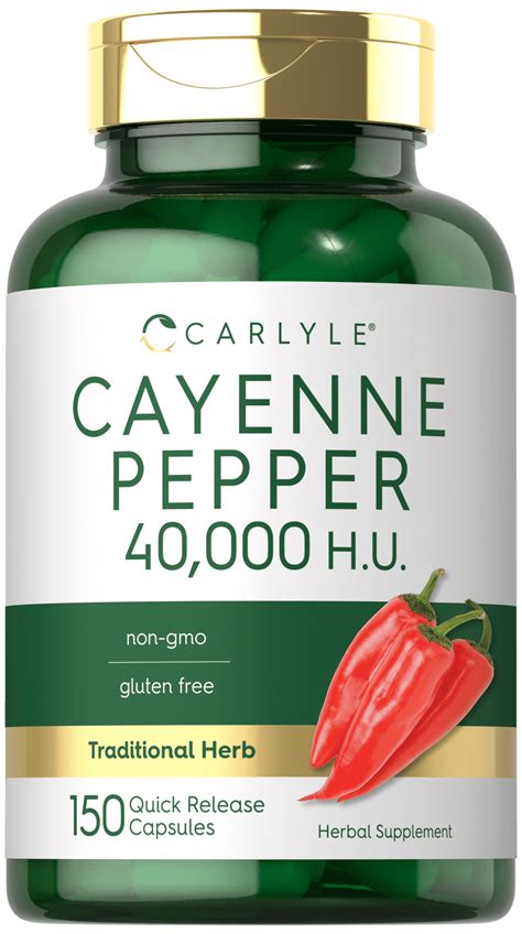 Afbeeldingsresultaten voor Cayenne Pepper Capsules