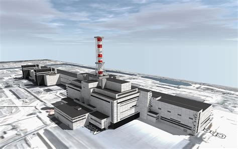 Toradh íomhá ar Chenobyl Reactor Model