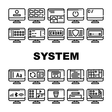 Computer System Icons Vectors & Illustrations for Free Download