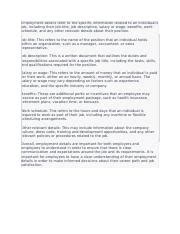 Image result for Example of Explication for Employment