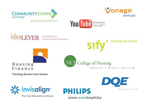 Afbeeldingsresultaten voor Ideas to Add Tagline in Logos Design