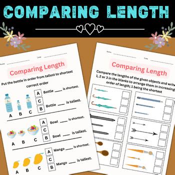 Image result for Comparing Length of Objects