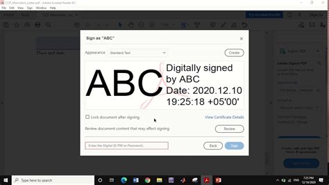 Image result for PDF Digital Signature Example