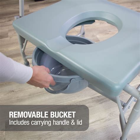 Toradh íomhá ar Drop Arm Commode Over Toilet