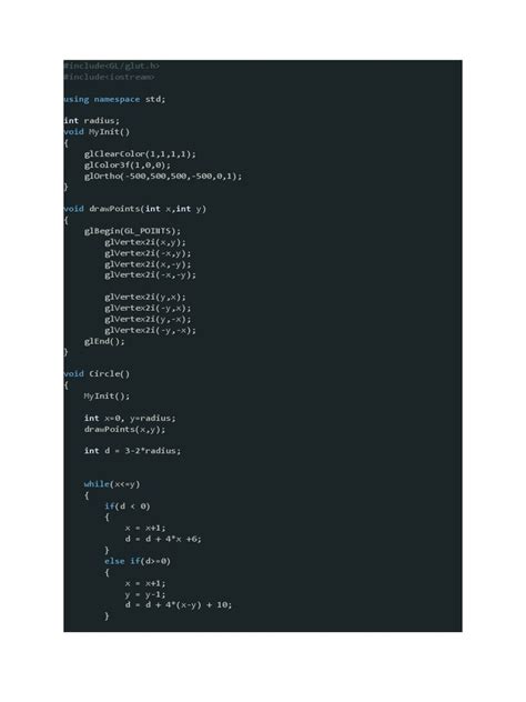 Afbeeldingsresultaten voor Bresenham Circle Drawing Algorithm