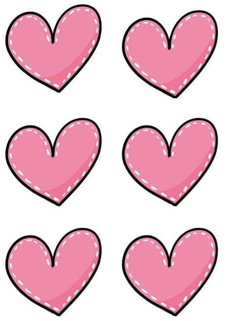 Image result for Printable Heart Cut Out Template