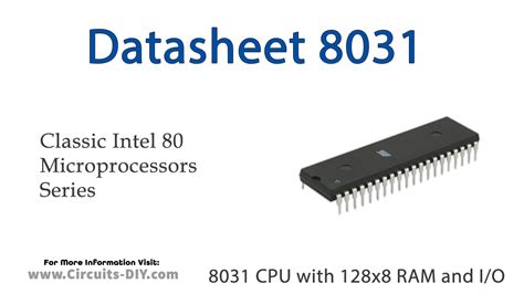 Image result for 8031 Microcontroller