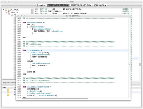 Toradh íomhá ar COBOL Parser to Java Graph