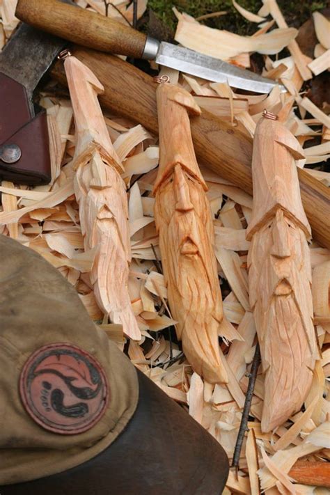 Image result for Whittling Wood Spirit Patterns