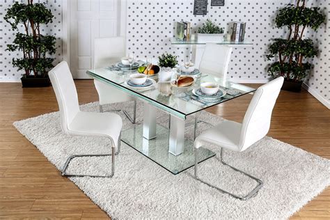 Image result for Rectangular Glass Dining Table