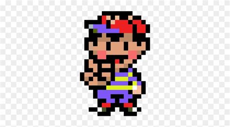 Image result for Ness Earthbound Sprite Sheet