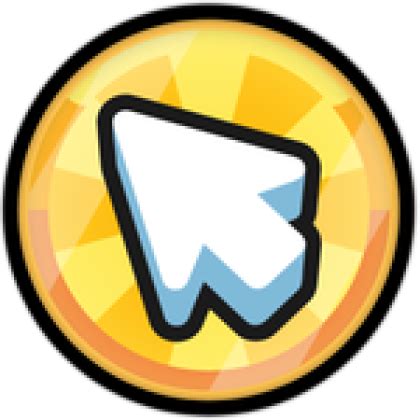 Image result for Roblox Clicker Button PNG