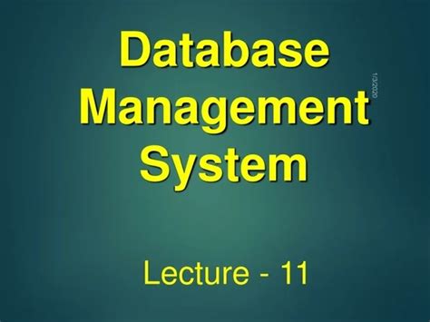 Image result for Database Management System PPT Image