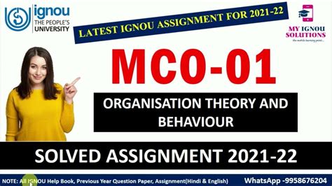 Image result for IGNOU Organization Behaviour Syllabus