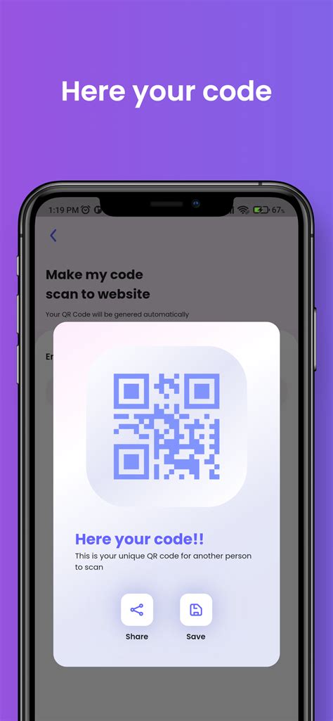 Toradh íomhá ar Flutter Dynamic QR Code