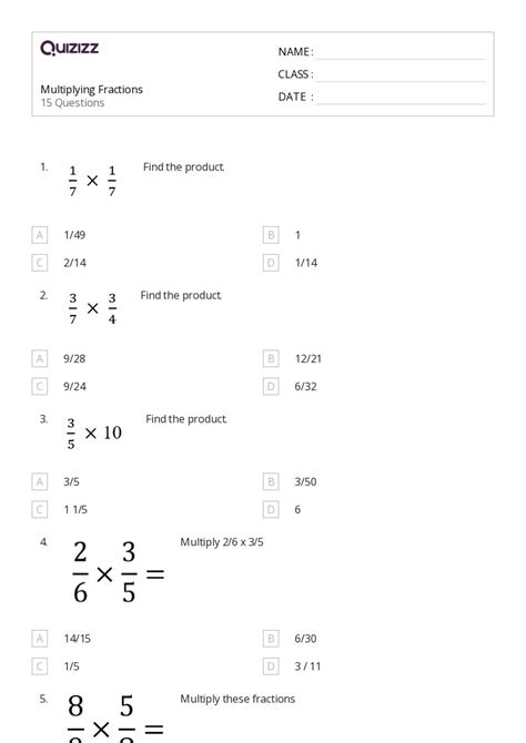 Image result for Multiplying Fractions 5th Grade Level