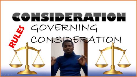 Image result for Rules of Consideration