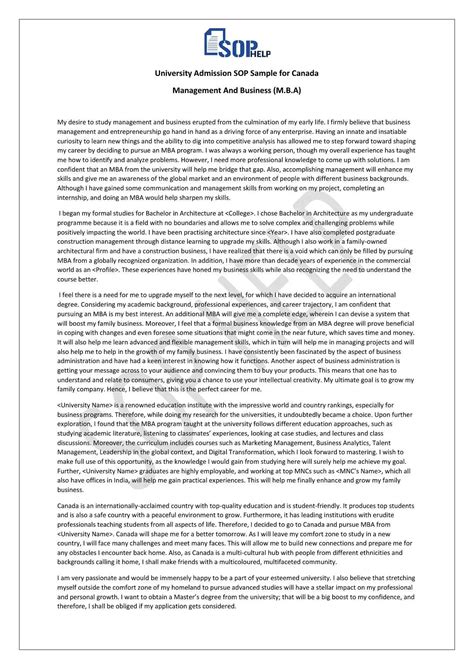 Image result for Sample SOP for MBA