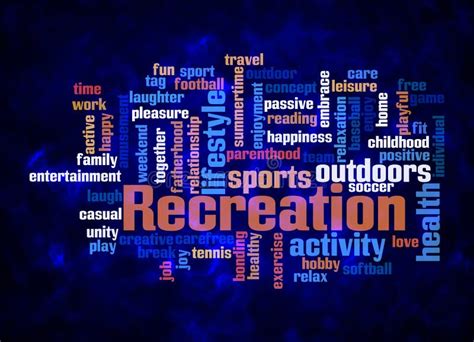 Image result for Recreation Text Vector