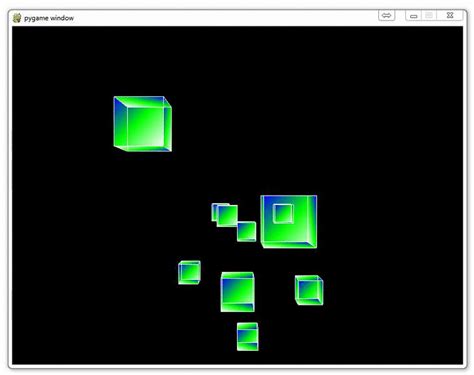 Toradh íomhá ar OpenGL Python Draw Pixel