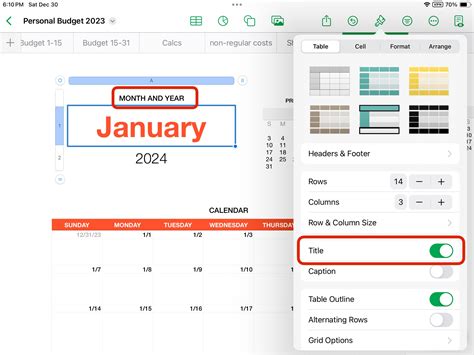 Toradh íomhá ar How to Create Dynamic Calendar Row