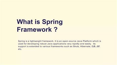 Toradh íomhá ar Spring Framework Overview Diagram