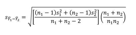 Image result for Two-Sided T-Test Formula