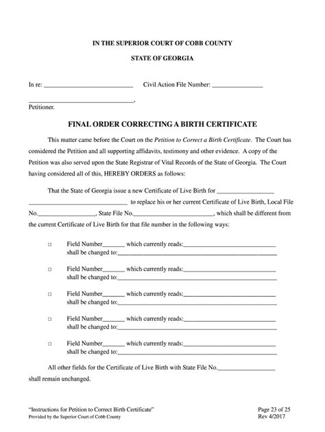 Afbeeldingsresultaten voor Correcting a Birth Certificate Form