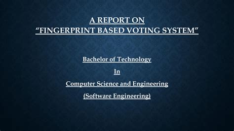 Fingerprint Voting System Project に対する画像結果
