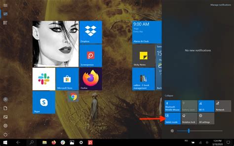 Image result for How to Use Tablet Mode Windows 1.0