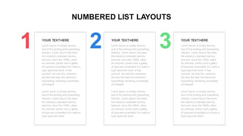 Image result for Example of Numerical List