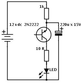 Afbeeldingsresultaten voor LED Circuits Using IC and Transistor