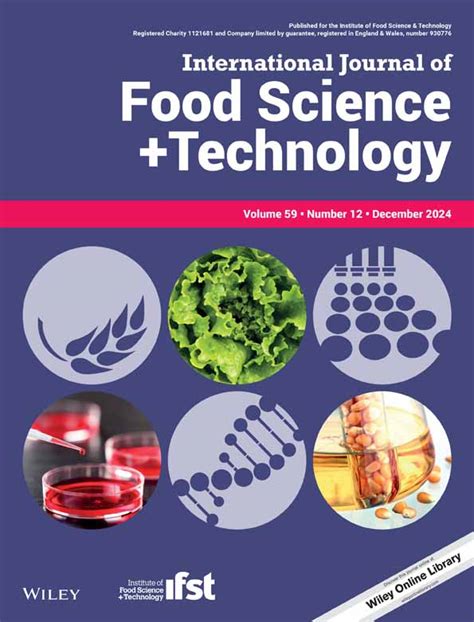Résultat d’images pour Lwt Journal of Food Science and Technology