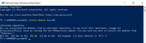 Toradh íomhá ar How to Import Azure AD PowerShell Module