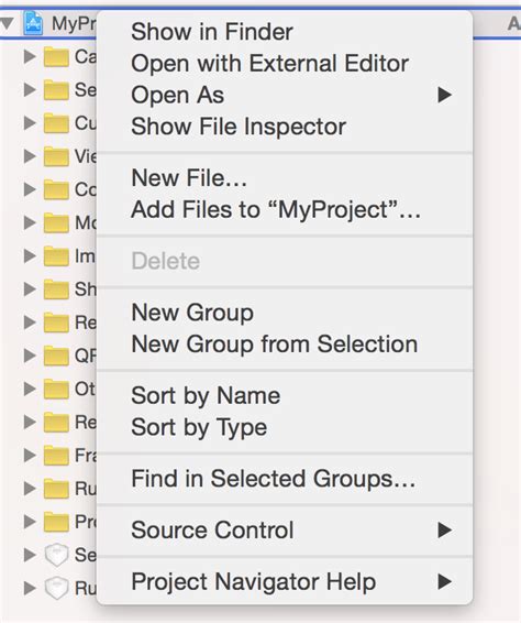 Afbeeldingsresultaten voor iOS App Xcode Structure