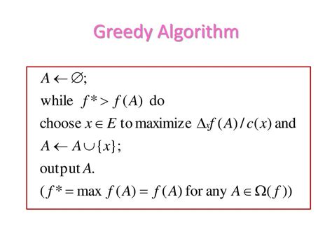 Image result for Greedy Algorithm Theorem
