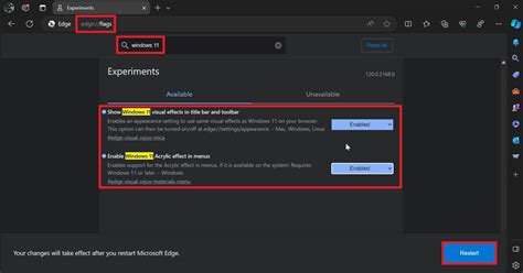 Image result for Edge Windows 11 Visual Effects
