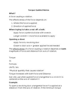 Toradh íomhá ar Torque Notes