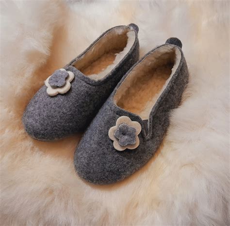 Image result for Felt Slippers Women