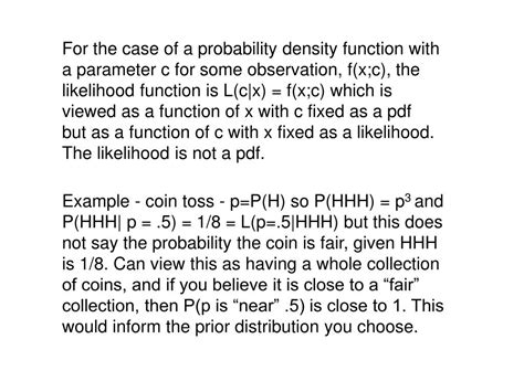 Image result for Constant Likelihood Function