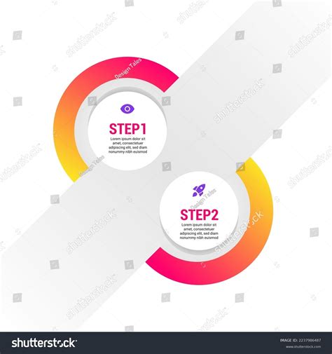 Afbeeldingsresultaten voor 2 Step Process Infographic Template