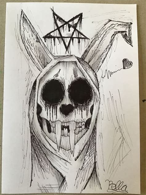 Image result for Fawn Drawing Creepy