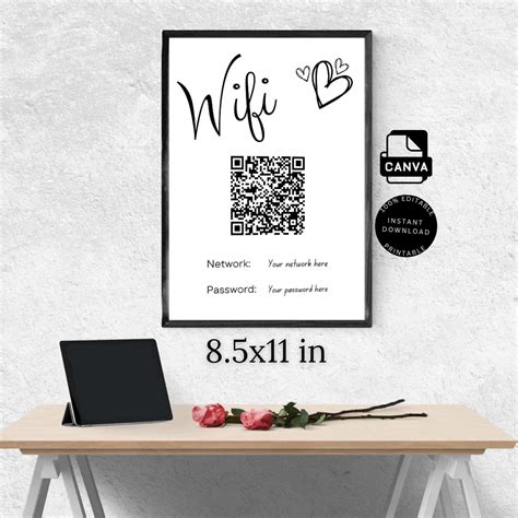 Image result for Wi-Fi QR Code Sign