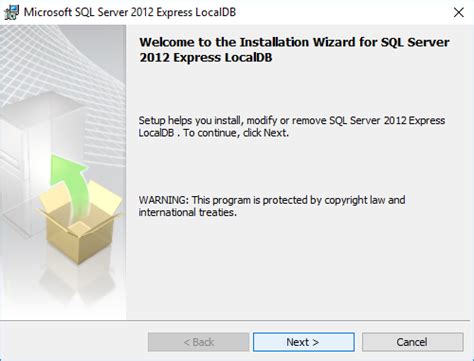 Image result for SQL Server 2012 Express LocalDB Download