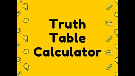 Afbeeldingsresultaten voor Truth Table Calculator