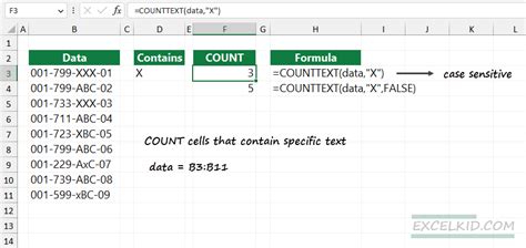 Image result for Excel Count How Many Cells Contain