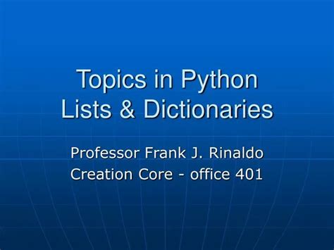 Toradh íomhá ar Python Dictionary Ppt Image Download