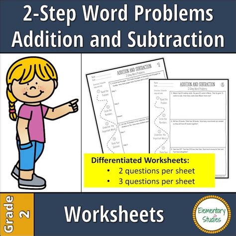 Image result for 2 Step Subtraction Word Problems